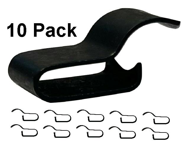 Clamps : Wire Loom Clips 3/16" (4.75mm) - 10 Pack